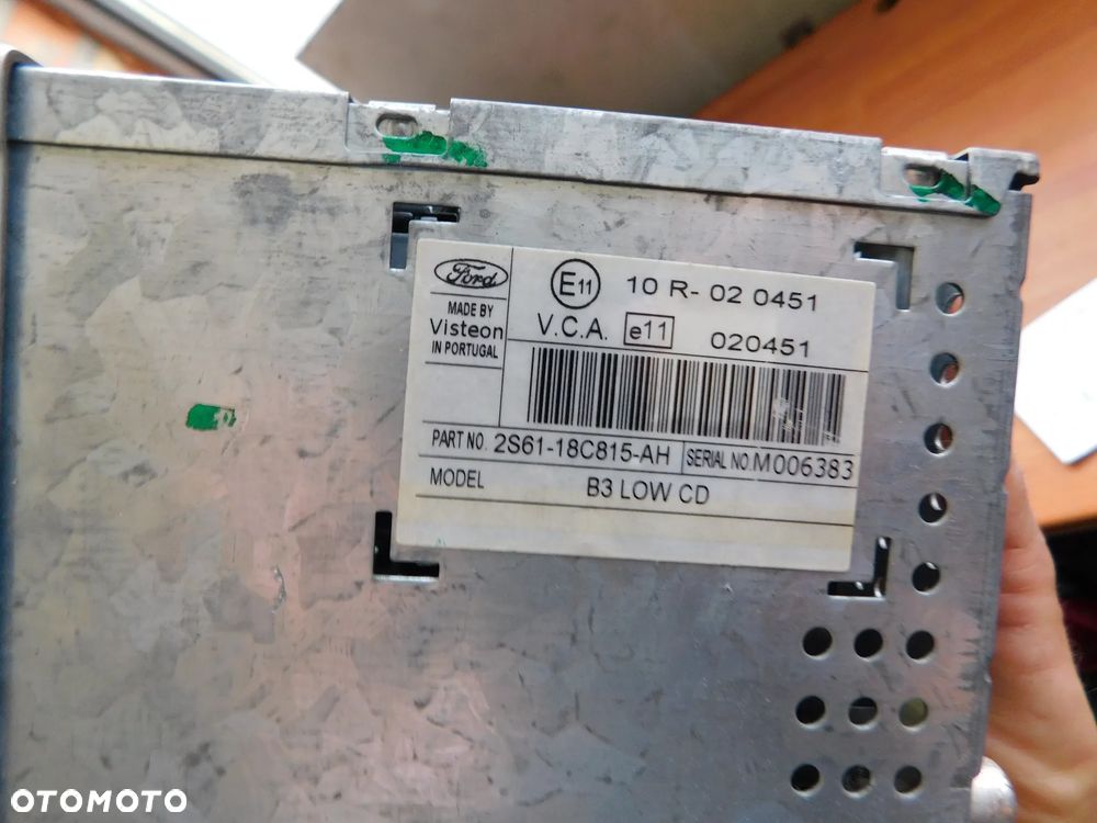 radio oryginalne FORD FIESTA MK4 02-08 - 4
