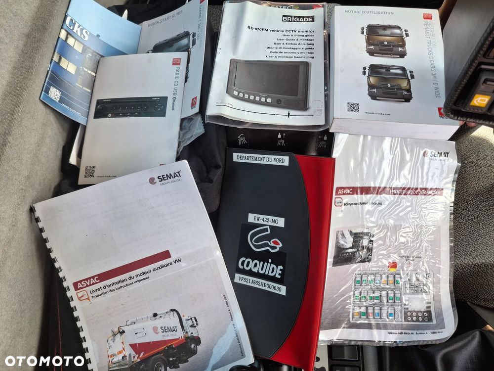 Renault C280 Zamiatarka SEMAT Zoeller FAUN Karcher 2 Silniki Rura Do Liści Listwy Ciśnieniowe Lanca 2 Zbiorniki Wody Szczotki L/R 2018r Euro 6 Motogodziny: 740MTH - 37