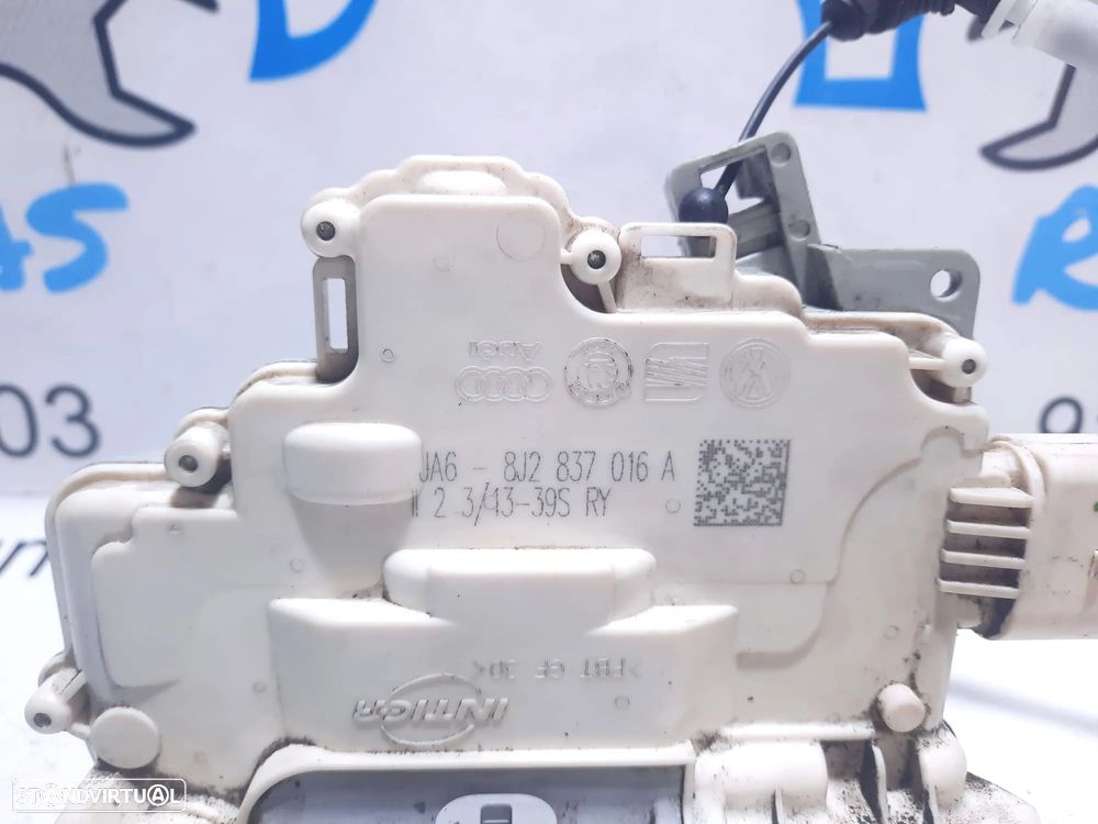 FECHO FECHADURA PORTA FRONTAL FRENTE DIREITA AUDI A5 8T 8J2837016A 8J2837016 AUDI A4 B8 Q3 8UB Q7 4LB - 3
