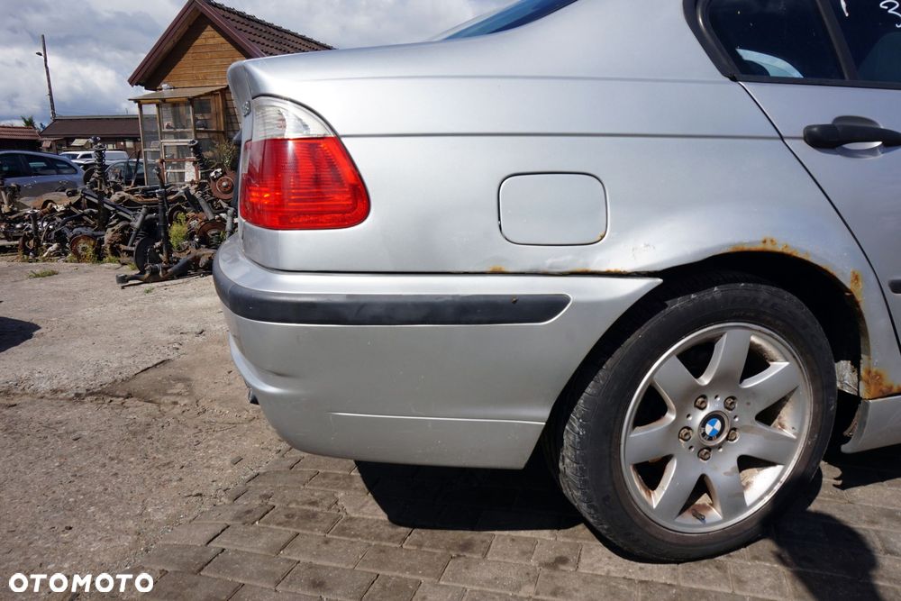 ZDERZAK TYLNY 3 E46 SEDAN 354 M TECHNIK POWER SPORT SREBRNY BMW 1998-2002 - 3