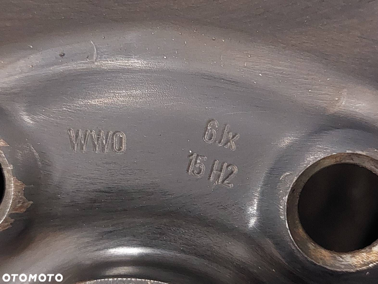 FELGI STALOWE 2 SZT5x112 6Jx15 ET47 FI57,1 VW GOLF V - 8