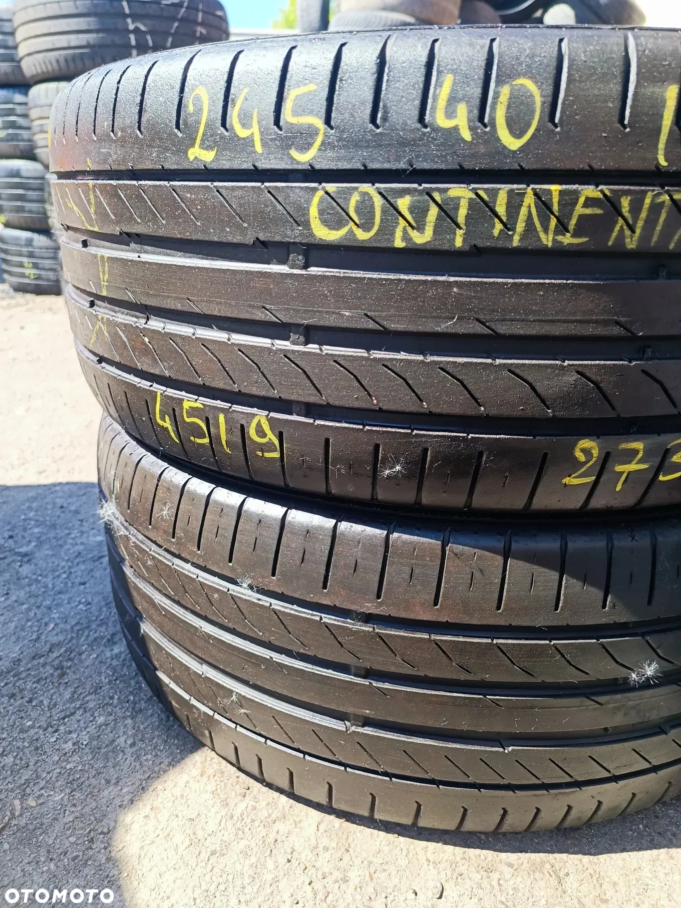 245/40R19 98Y 94W Opony Letnie LatoContinental ContiSportContact 5 Bridgestone Turanza T005 Legnica ALU-RAD 245/40 - 2
