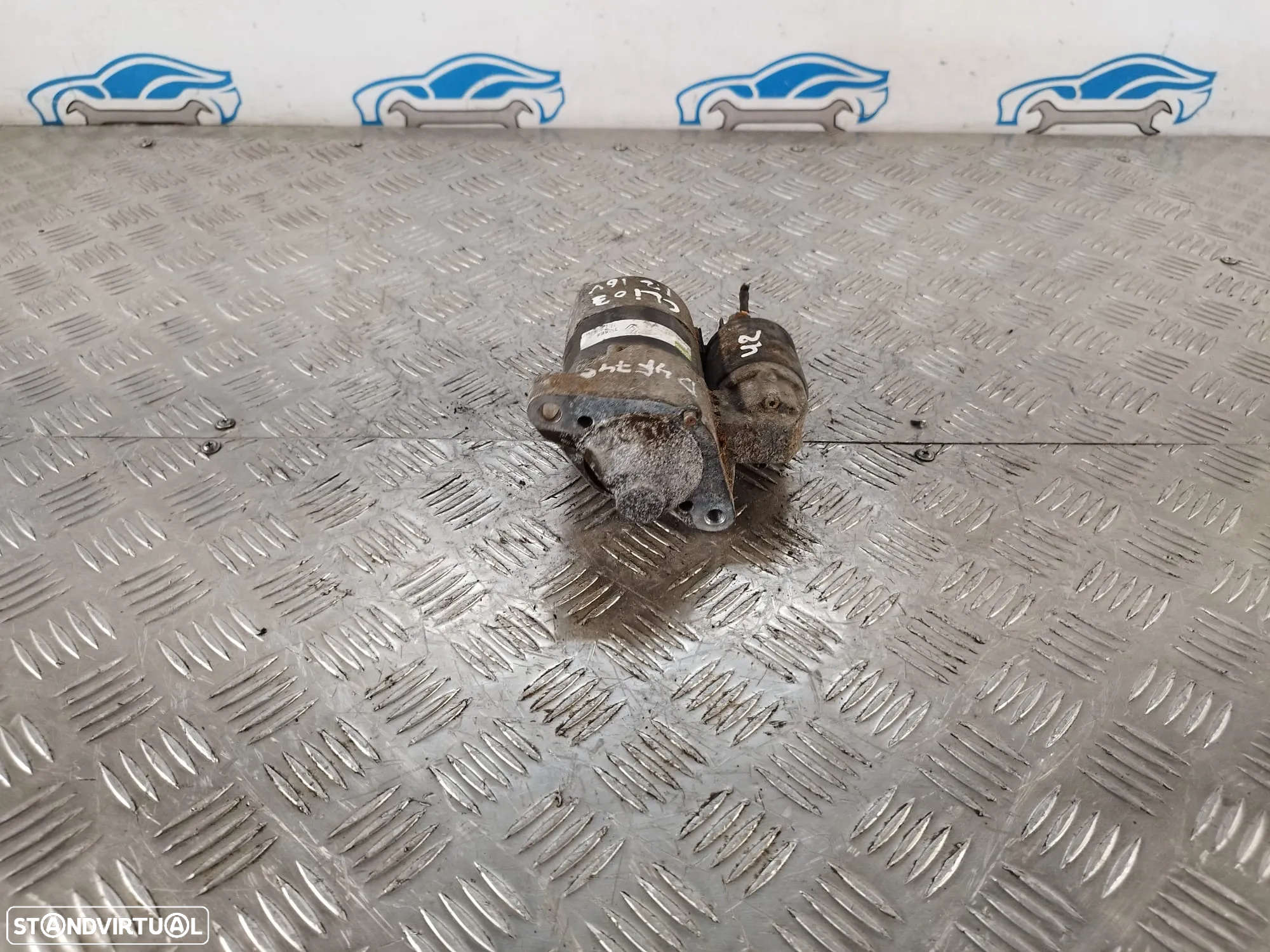 MOTOR DE ARRANQUE TS8E6 VALEO ORIGINAL  8200369521 RENAULT CLIO III MK3 1.2i 16V 75 CV D4F 740 - 4