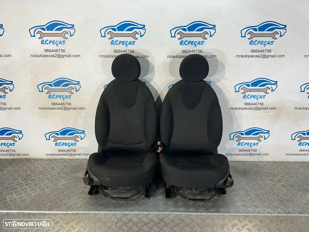 Conjunto Bancos Tecido Frente Frontais Tras Traseiros Mini One Cooper R56 2006 - 2012 - 6