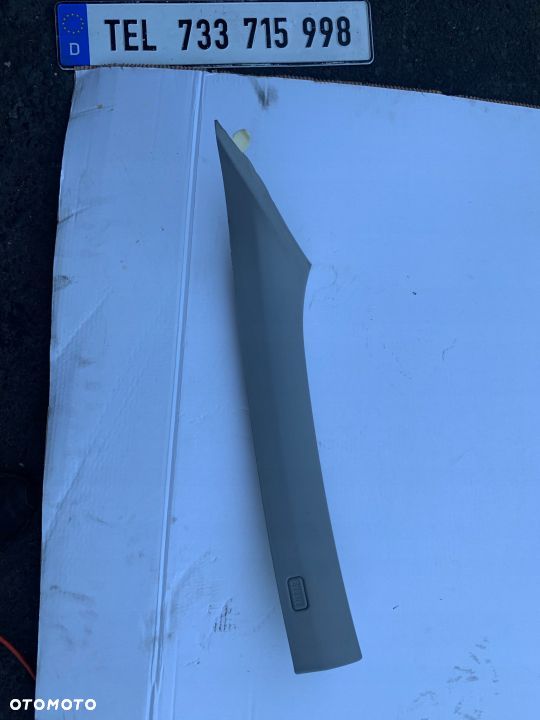 OSŁONA SŁUPKA KIEROWCY BMW E60 E61 SZARA - 1