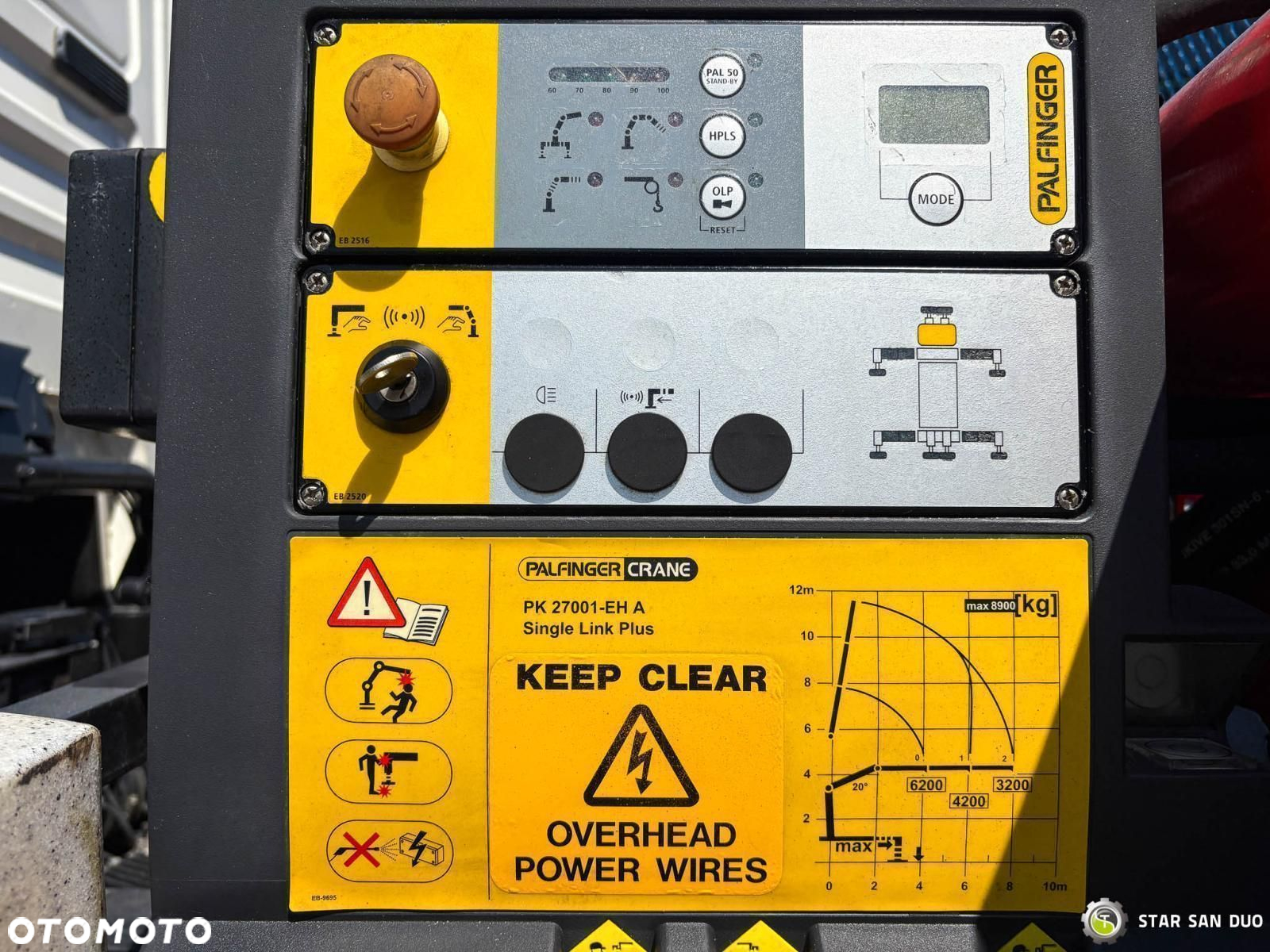 MAN TGM 18.250 4x4 PALFINGER PK 27001 HDS Żuraw Crane Kran - 14