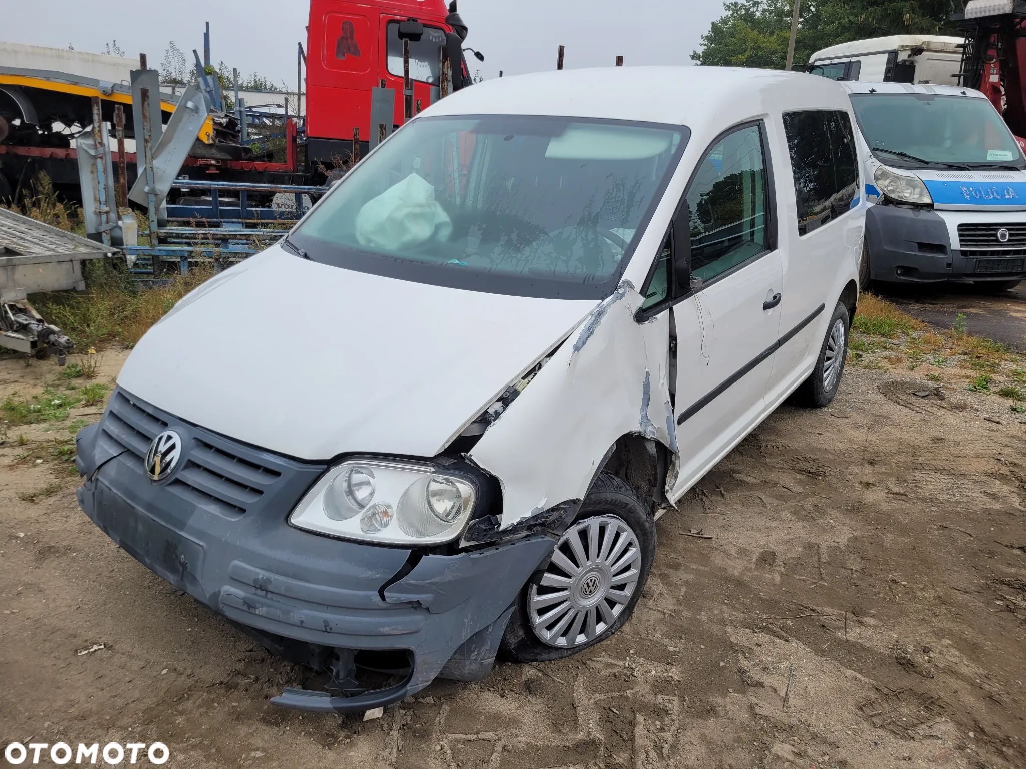VW VOLKSWAGEN CADDY III fotel fotele kanapa deska kokpit podsufitka boczek boczki klamka podłokietnik licznik - 1