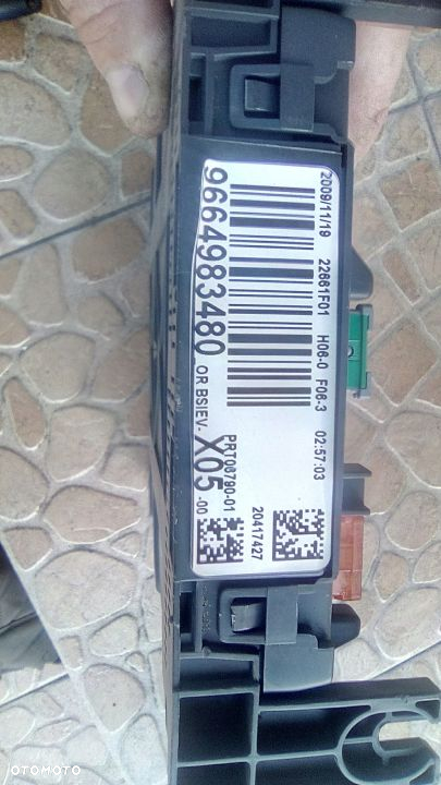 PEUGEOT 207 komputer zestaw start 9653958980 - 3