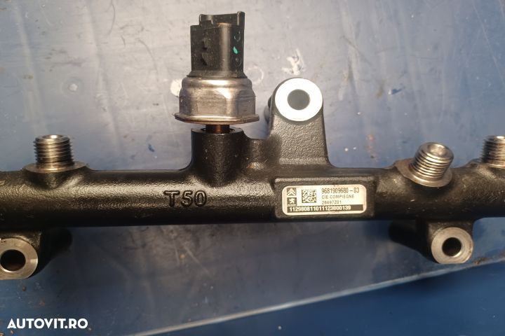 Rampa injectoare 2.0 TDCI 9681909680 03 28497Z01 Ford Kuga 1 [2008 - - 1
