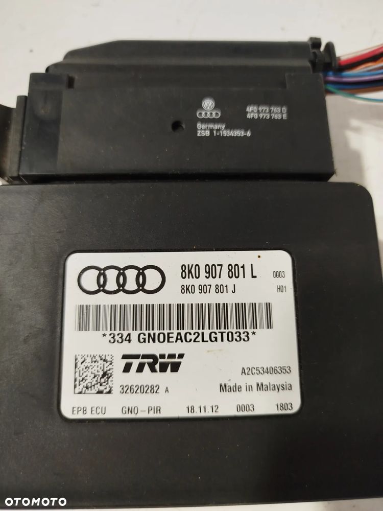 AUDI A4 S4 B8 A5 S5 8T Q5 moduł sterownik hamulca ręcznego 8K0907801L - 2