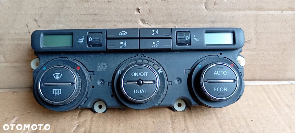 Panel nawiewu klimatyzacji klimy VW Passat B6 - 1