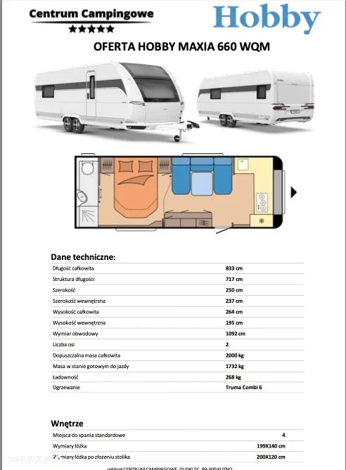 Hobby MAXIA 660 WQM - 16