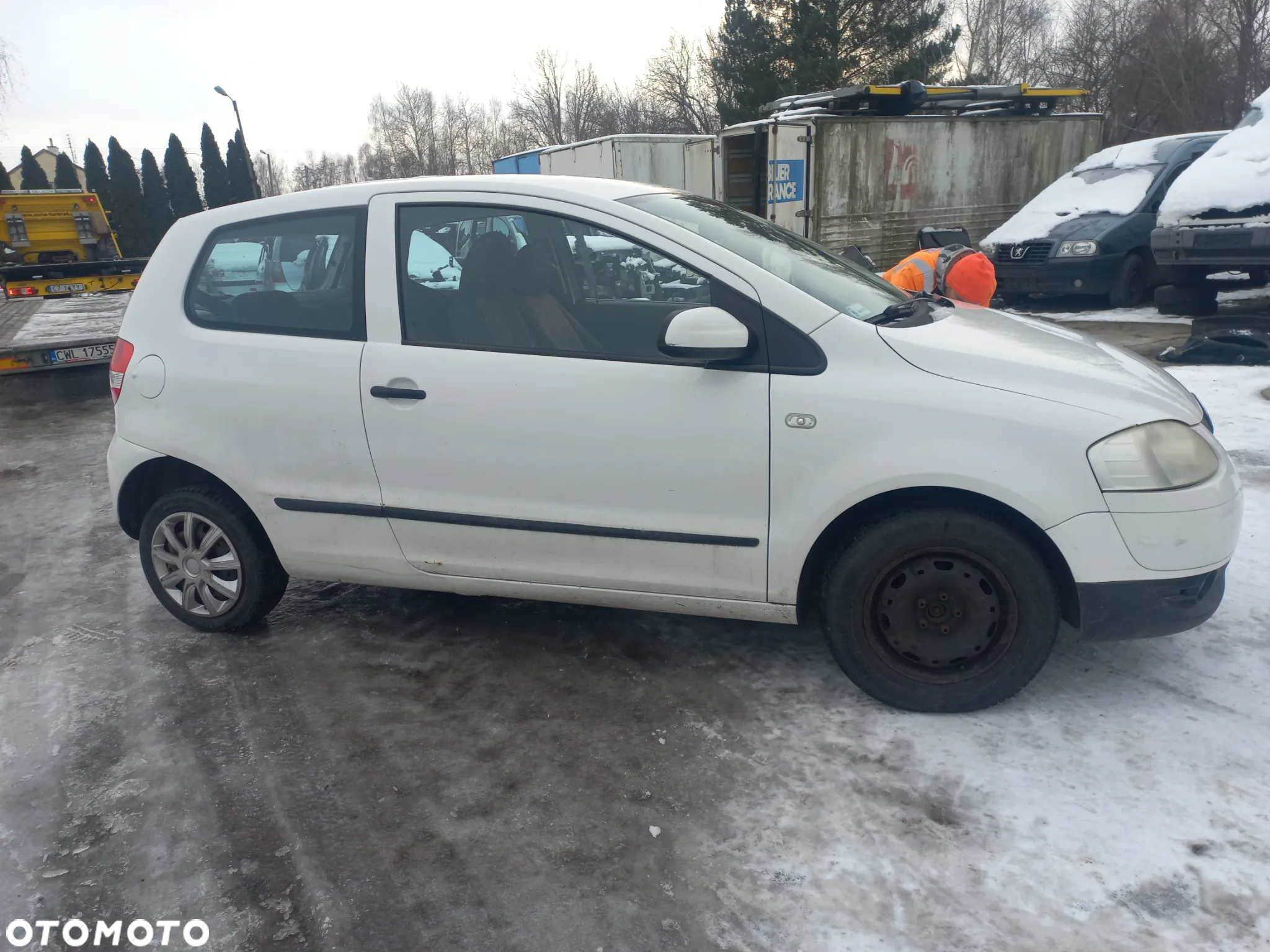 Vw Fox 1.2b 05r wszystkie części  maska drzwi LB9A - 2
