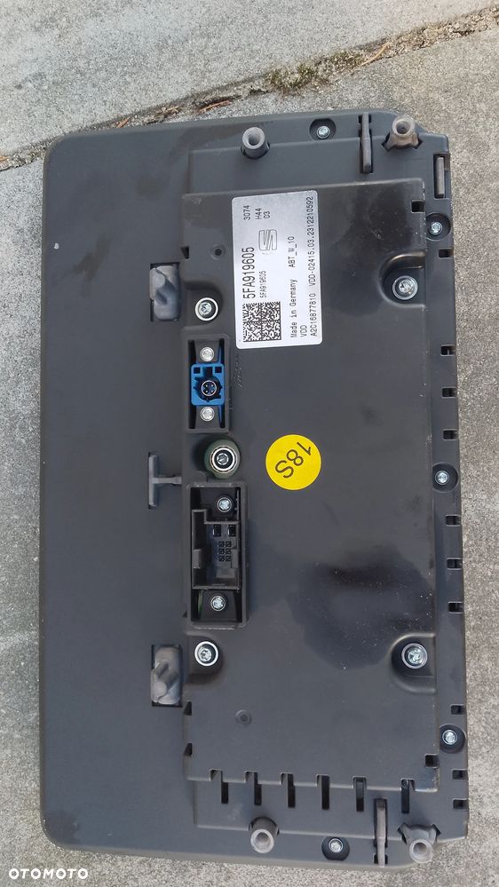 SEAT LEON IV WYŚWIETLACZ NAWIGACJA RADIO EKRAN PANEL LCD 5FA919605 LEGALNY NA CZESCI - 4