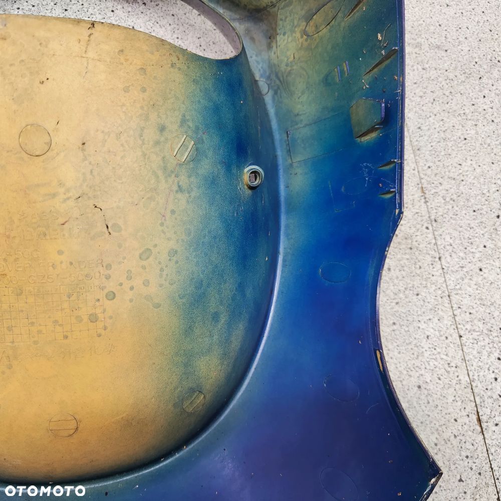 Czacha, czasza, owiewka przód, kierunkowskazy Daelim Tapo 50 - 25