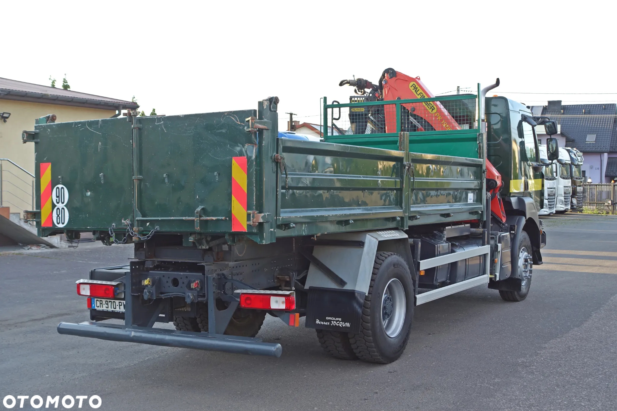 Renault KERAX 380 DXI / 2013R / WYWROTKA+HDS PALFINGER PK 13001K / NOWE OPONY / ROTATOR / ŁYŻKA / HAK / EURO 5 / SUPER STAN - 15