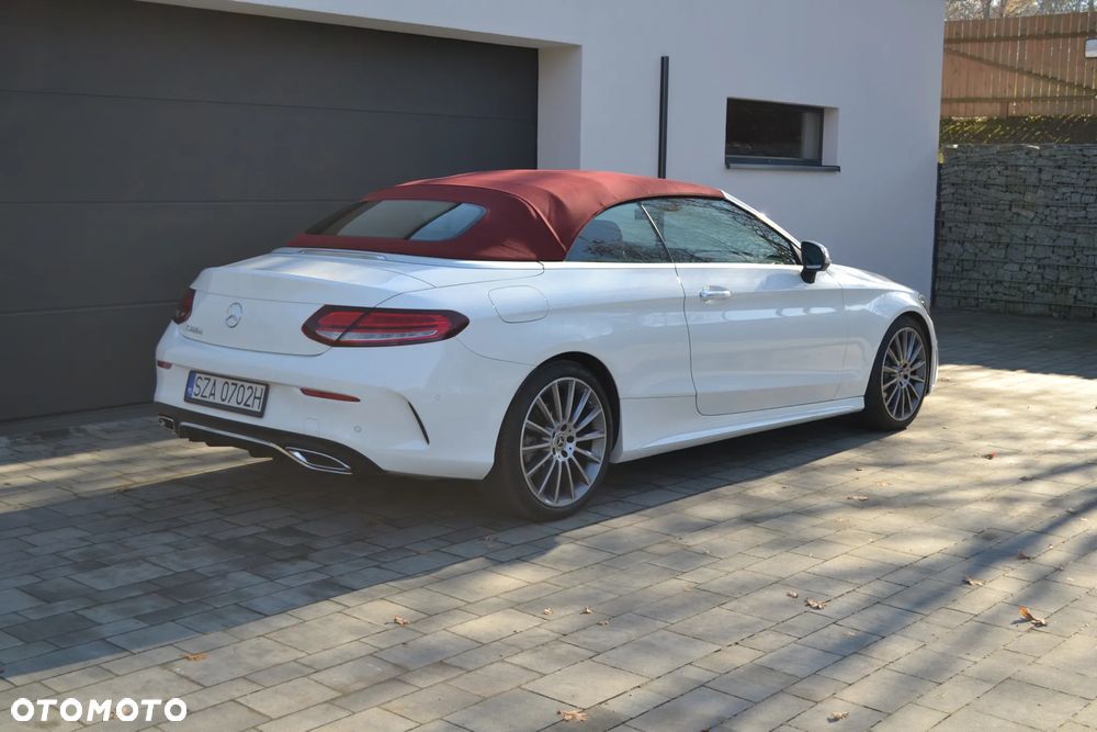 Mercedes-Benz Klasa C 220 d Cabrio 9G-TRONIC AMG Line - 4