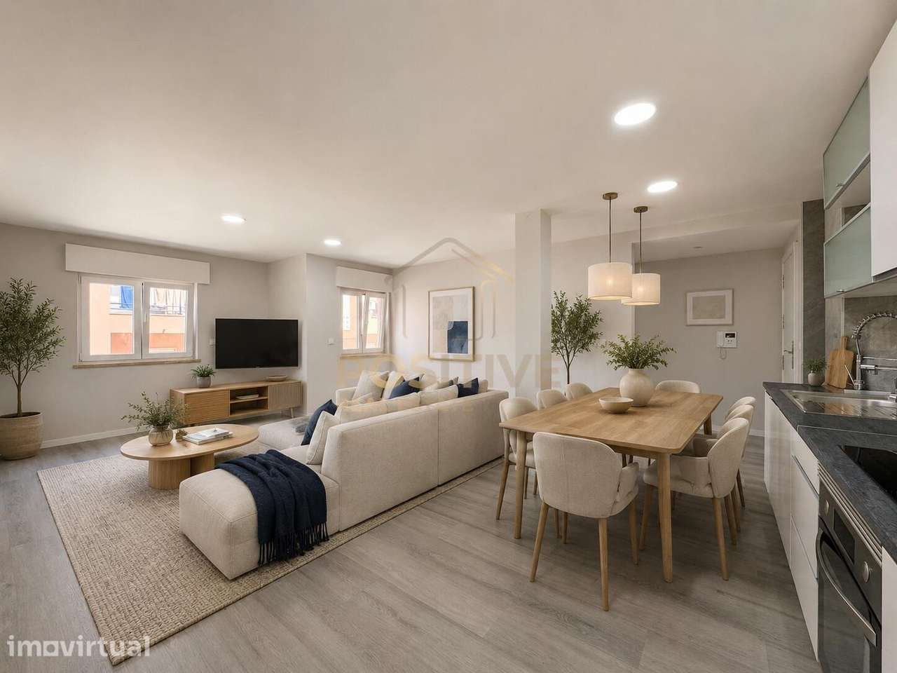 T2 totalmente remodelado em Corroios | 74,41 m2 + arrecadação de 8 m2