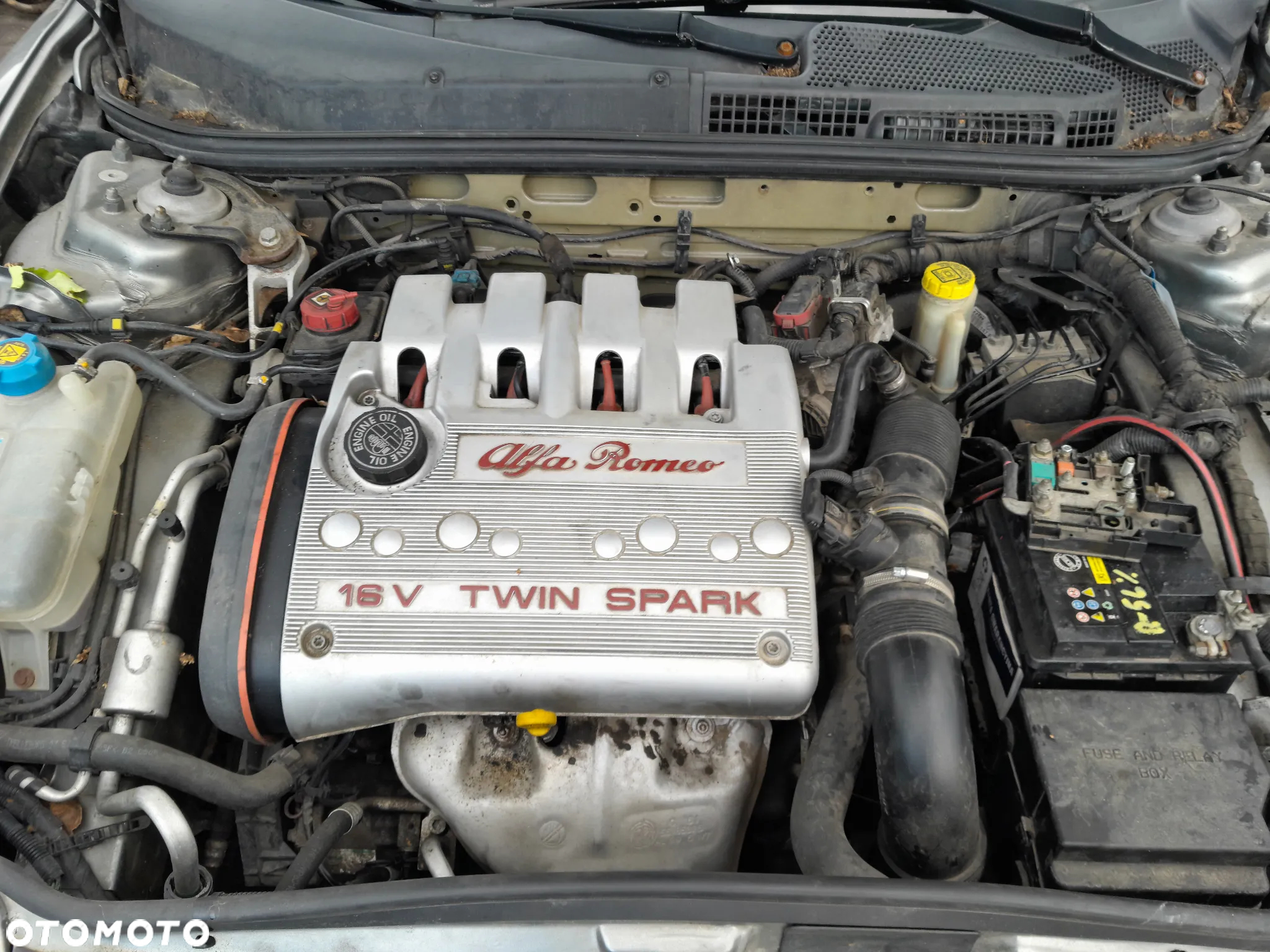 Silnik kompletny Alfa Romeo 147 04-10r. 1.6 16v Twin Spark AR32104 188 000km - 2
