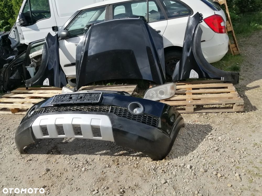 Chevrolet Captiva C100 maska błotniki zderzak kod lakieru 19U Black Mica bez korozji EU - 1