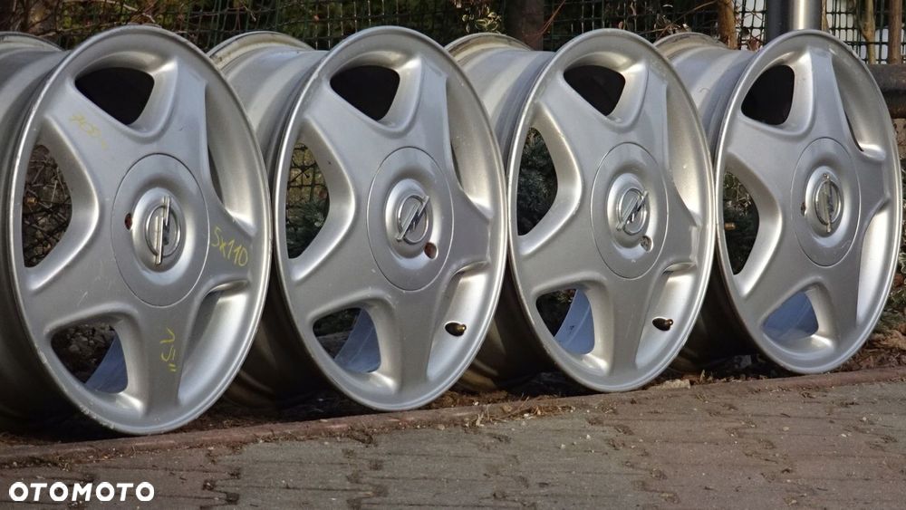 Felgi aluminiowe 15 5x110 Opel Astra Vectra Omega Zefra Corsa - 1