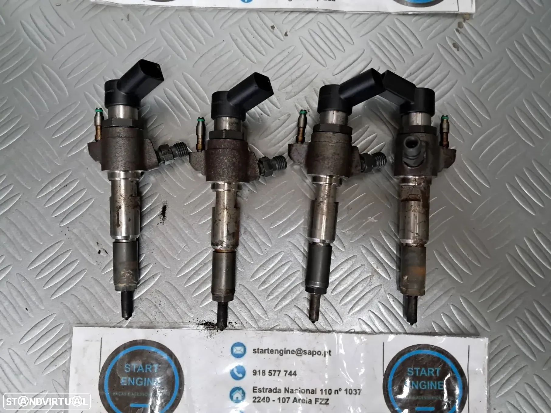 Injetor Peugeot Citroen Ford Volvo 1.6 HDI Siemens 2010-2014 ref. 9674973080 - 1