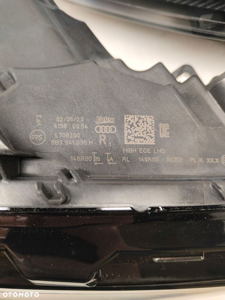 audi a5 nowy model matrix komplet lamp przednich 8b3941035h, 8b3g41036h - 6