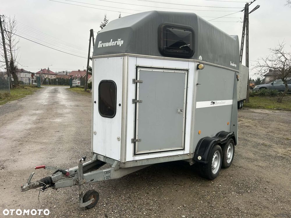 Brenderup 2000 kg do transportu koni 2 konna - 5