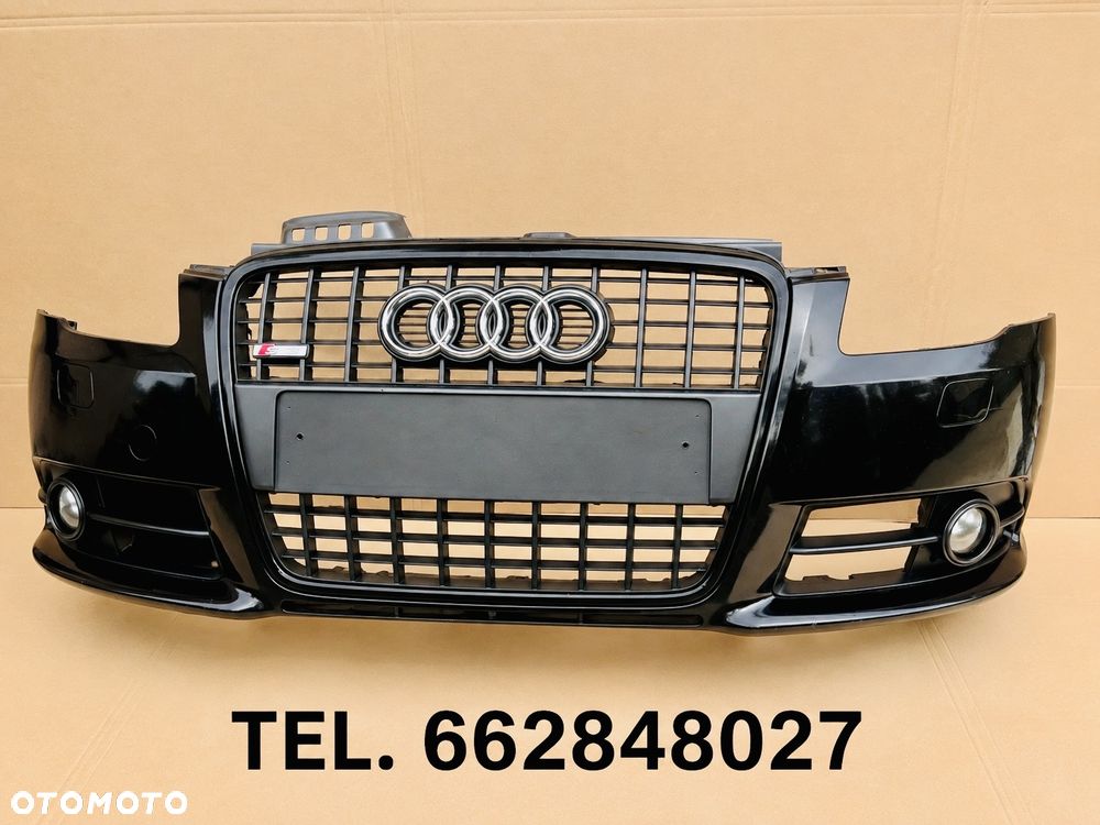 Audi A4 B7 S-Line 2004-2008 Xenon Sprysk Spryski LZ9Y zderzak przód przedni - 1