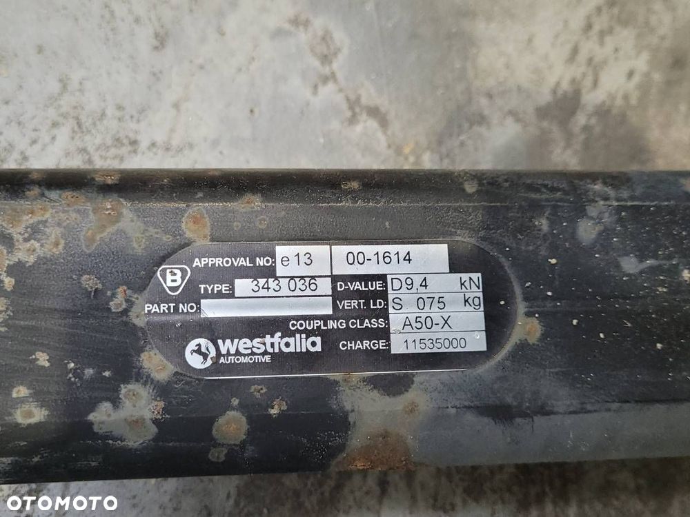 HAK HOLOWNICZY MAZDA 6 GH KOMBI WESTFALIA - 6