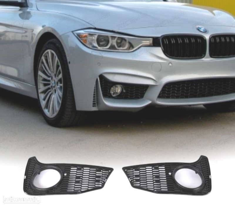 GRELHAS DE FAROIS DE NEVOEIRO BMW F30 F31 PARA-CHOQUES M4 ABS - 1