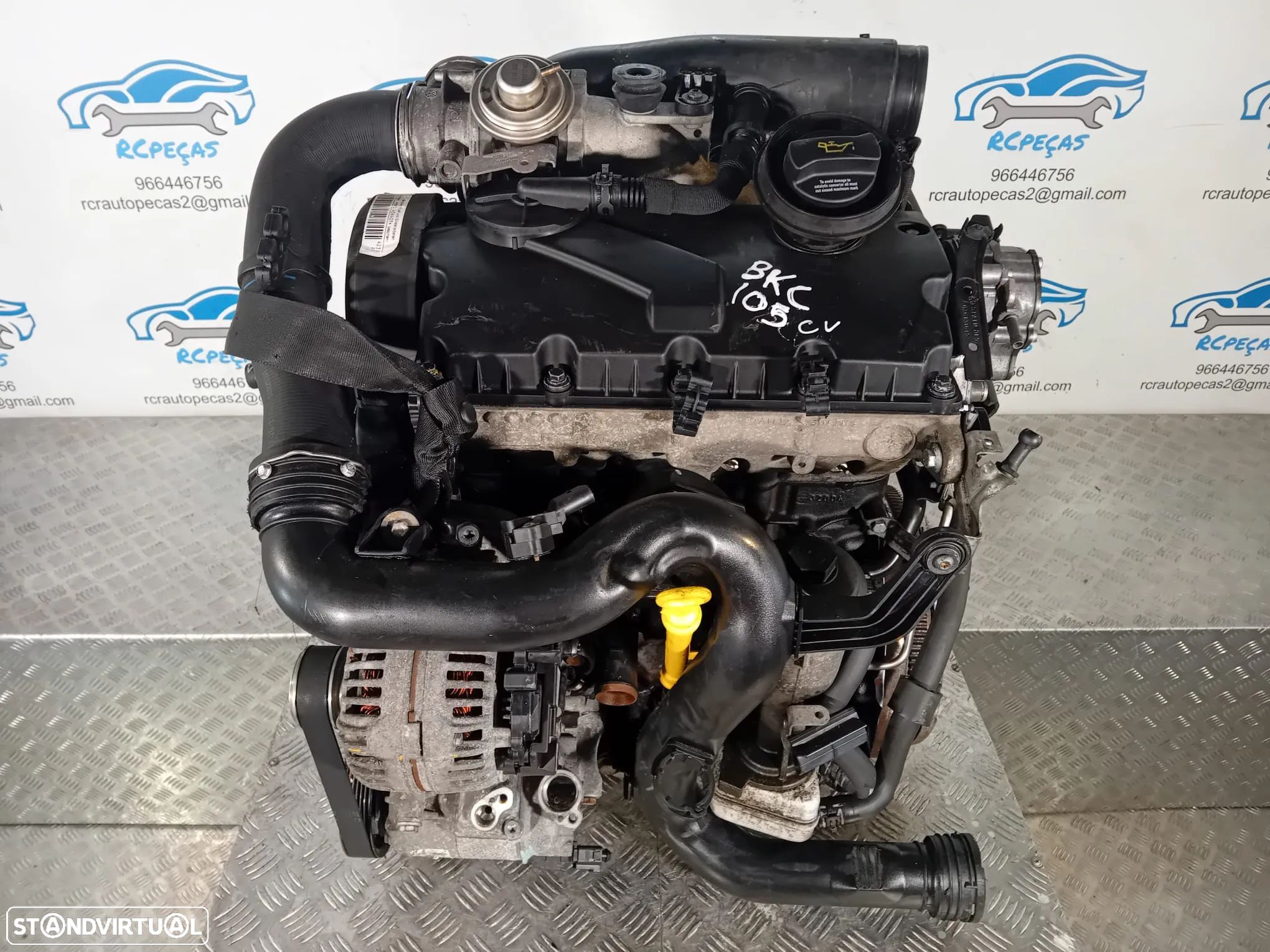 Motor completo BKC 1.9 TDI 8V 105cv - 1
