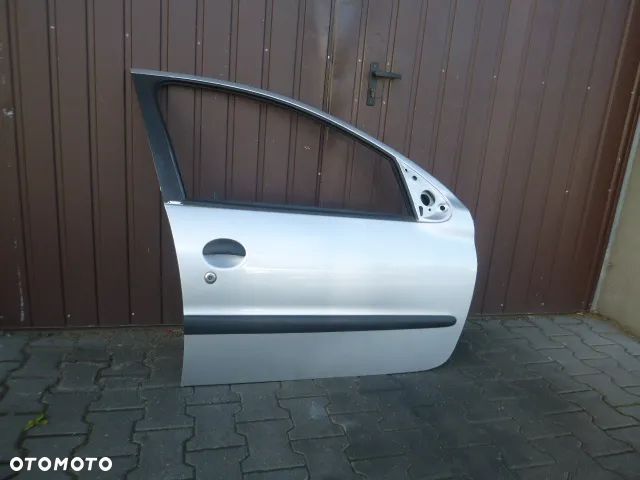 DRZWI PRAWY PRZÓD PRAWE PRZEDNIE PEUGEOT 206 5D KOMPLETNE - 3