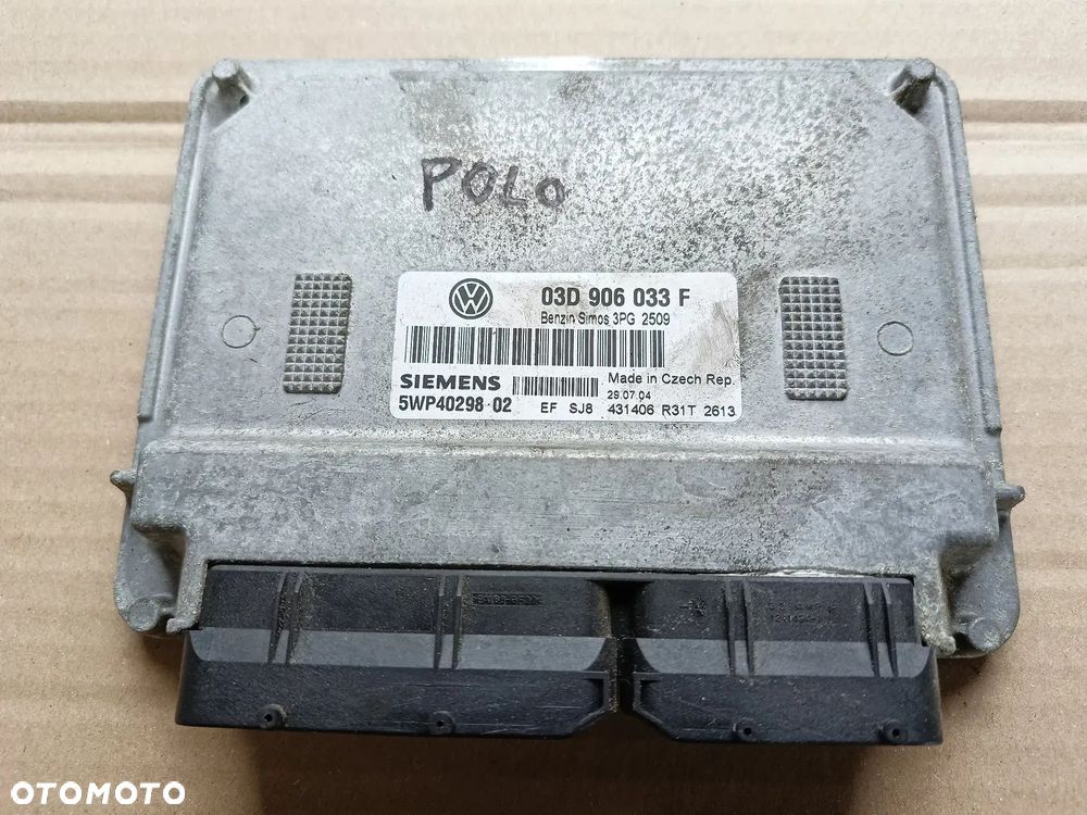 Polo 9N komputer silnika 1,2 6V Fabia I Roomster Fox Ibiza III Volkswagen " - 1