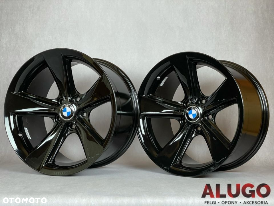 Alufelgi 18 5x120 Felgi BMW Styling 128 Banany Czarny Połysk BMW E38 E39 E60 E61 E65 E66 NOWE - 4