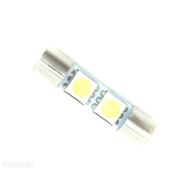 LÂMPADA LED TIPO FUSÍVEL 28MM 2LED - 1