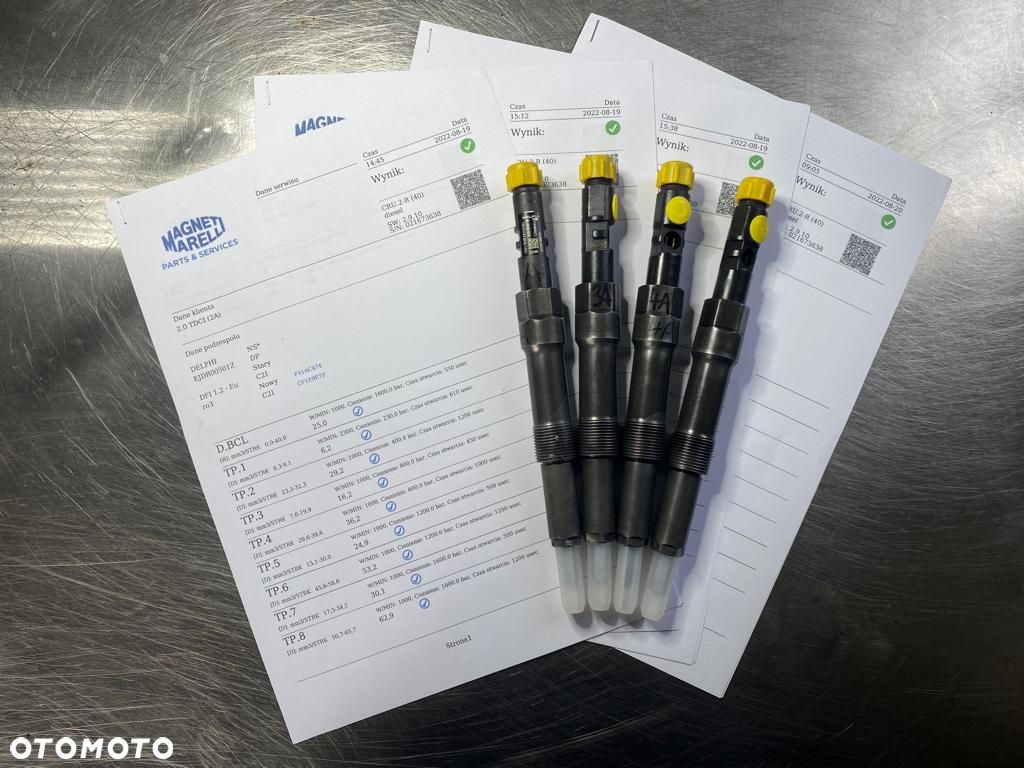 WTRYSKIWACZ TEST 2.0 TDCI EJDR00501Z WTRYSK SPRAWDZONE IMA FORD MONDEO MK3 X TYPE 3S7Q 9K546 BB - 1