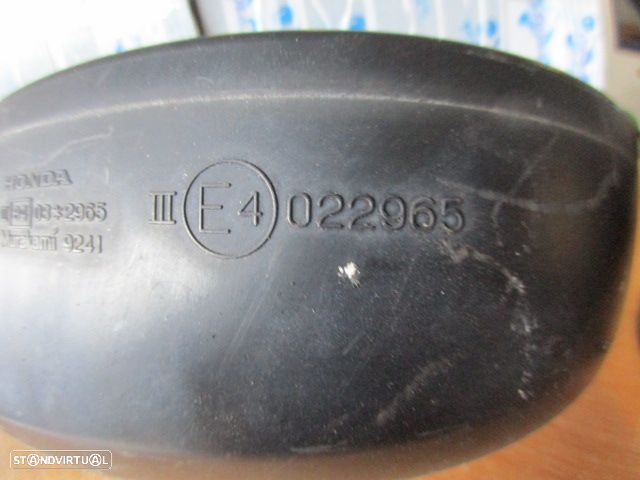 Espelho E4022965 HONDA INSIGHT 2009 1.3I HIBRIDO 88CV 5P CINZA DRT ELETRICO 9 PINOS - 4