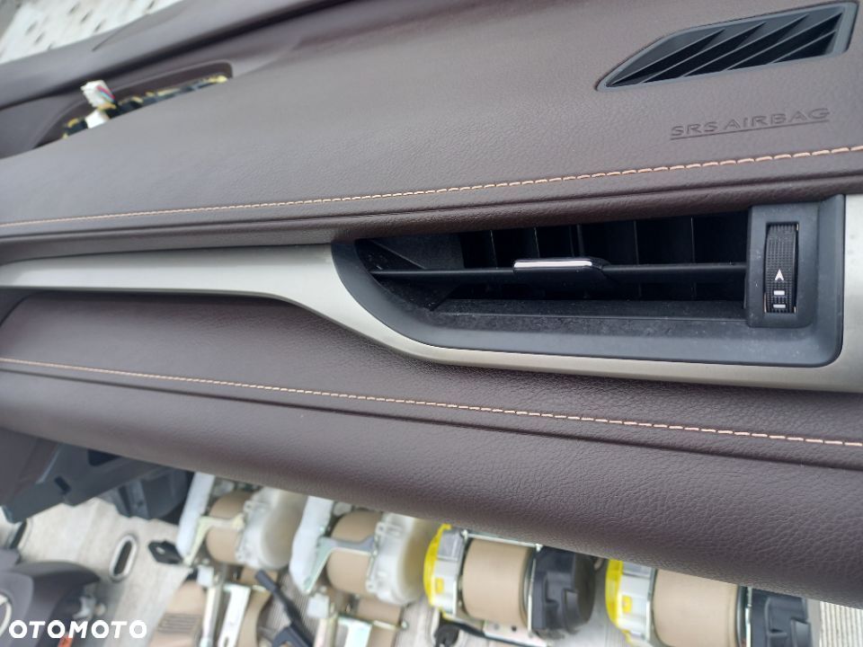 LEXUS RX 450H 16- konsola airbag BRĄZ orginal. Kpl - 5