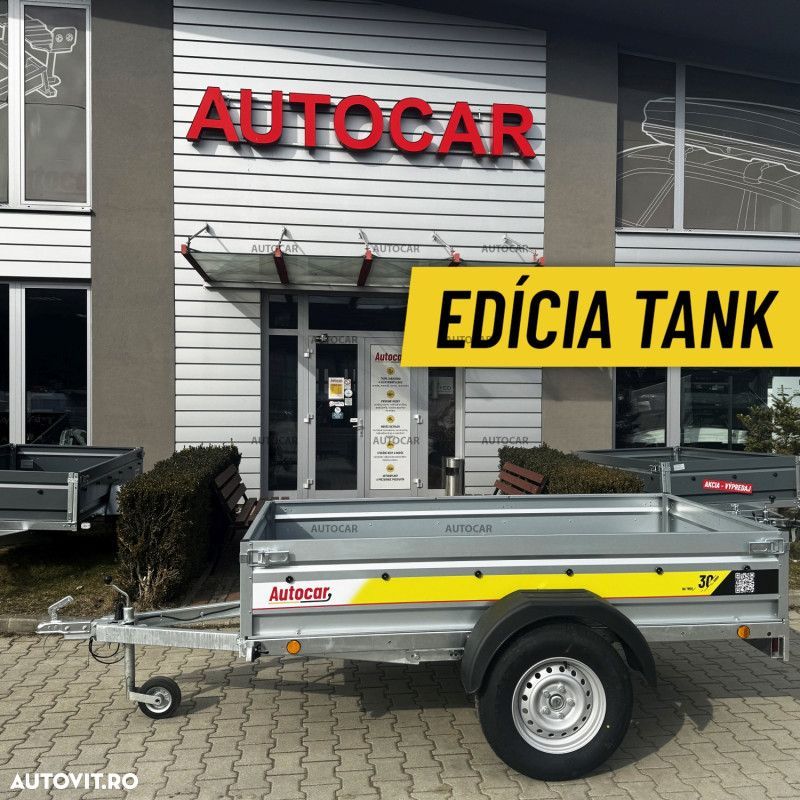 Autocar Remorca Autocar Tank Profi 250 750kg fara sistem de franare cu o singura axa - 1