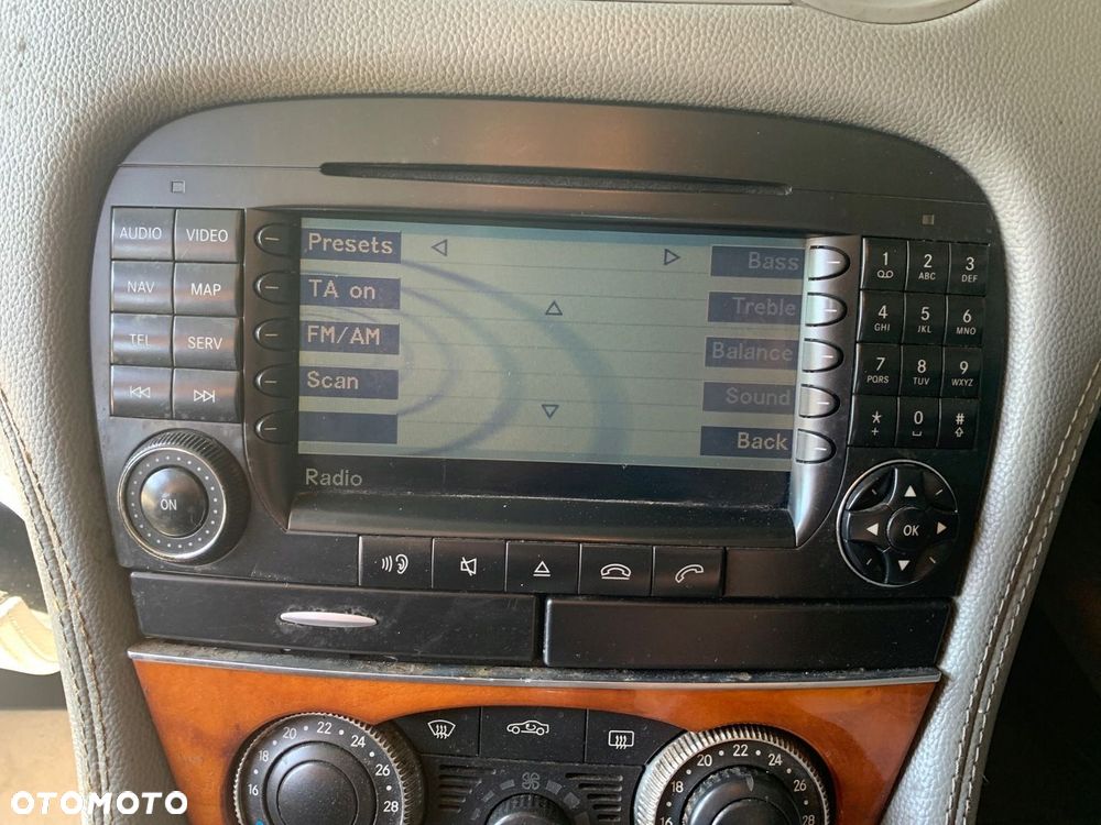 COMAND NAWIGACJA RADIO MERCEDES SL R230 EUROPA