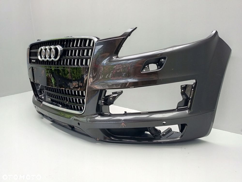 AUDI Q7 4L 2006- ZDERZAK PRZEDNI ZDERZAK PRZÓD 4 PDC SPRYSK 4L0807437D = - 4
