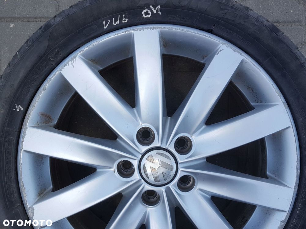 VW GOLF 6 VI 08r- TOURAN FELGA ALUMINIOWA 17 5X112 5K0601025F - 3