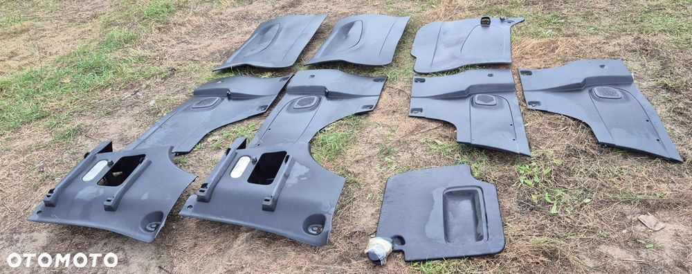 Tapicerka Boczki Plastiki Tył Prawy Lewy Max Long Renault Trafic 3 III LIFT 4 IV Opel Vivaro B - 1