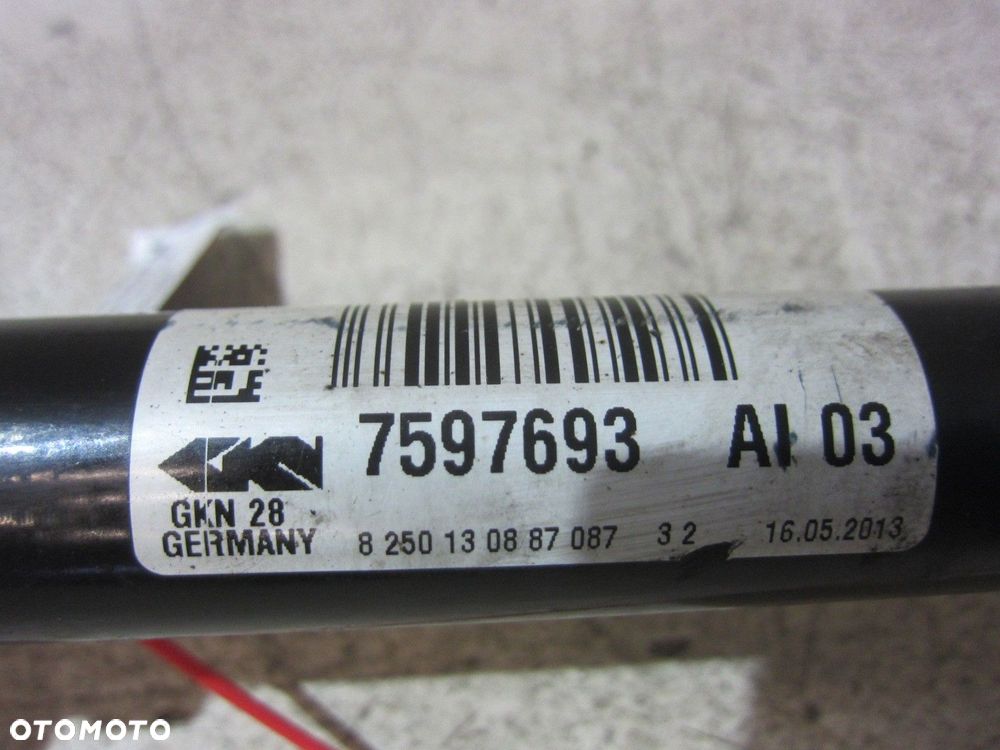 BMW F31 F30 F20 F34 4X4 PÓŁOŚ LEWA PRZEDNIA LEWY PRZÓD 7597693 31607597693 - 6