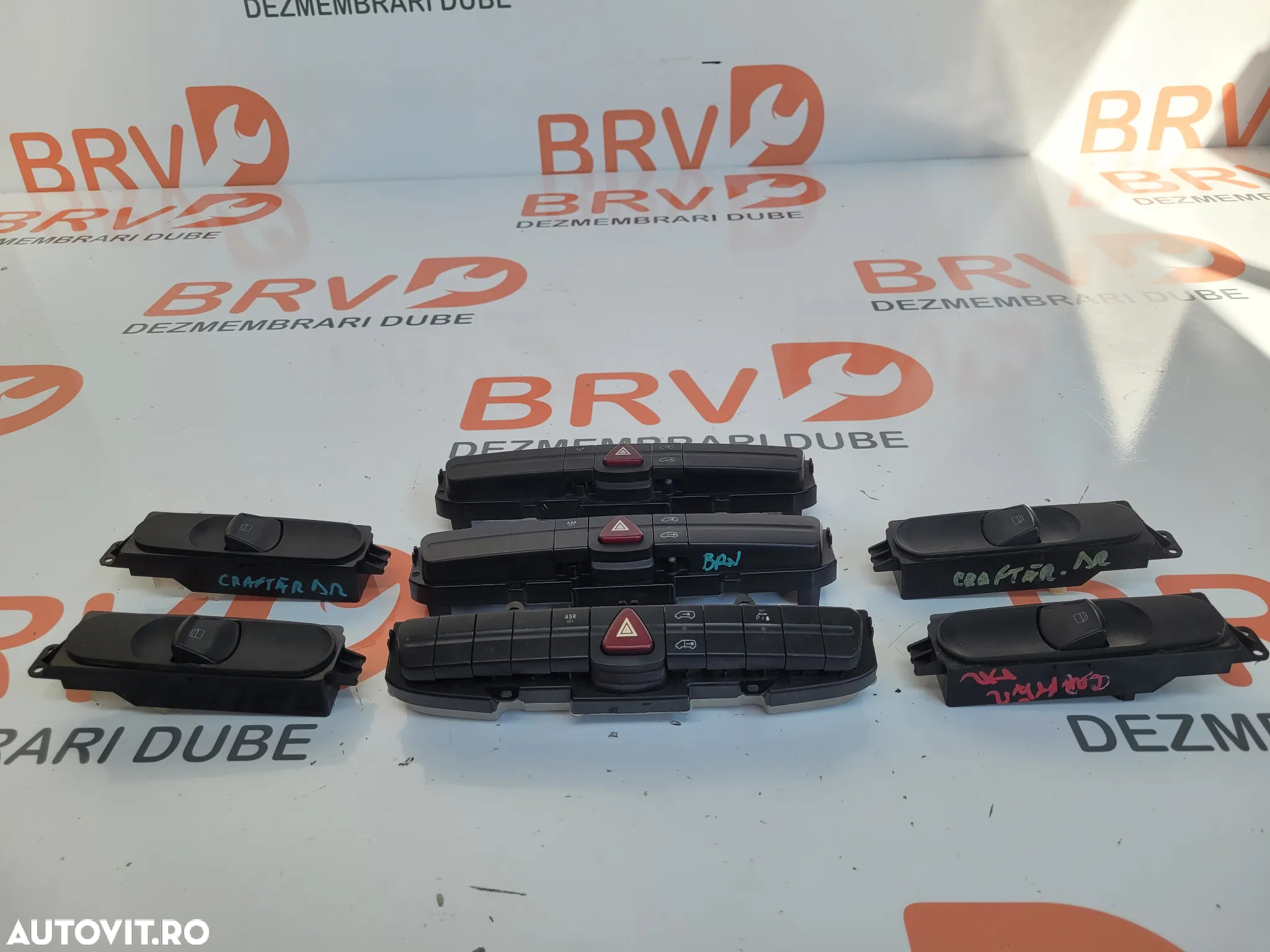 Buton geamuri electrice / buton avarie pentru Vw Crafter / Mercedes Sprinter Euro 4 /5 (2006-2015) - 5