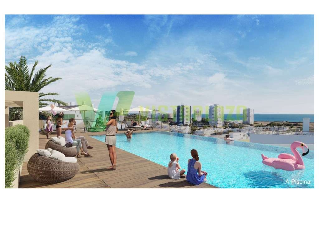 Apartamento T1 novo em condomínio com piscina em Alvor - Grande imagem: 2/29