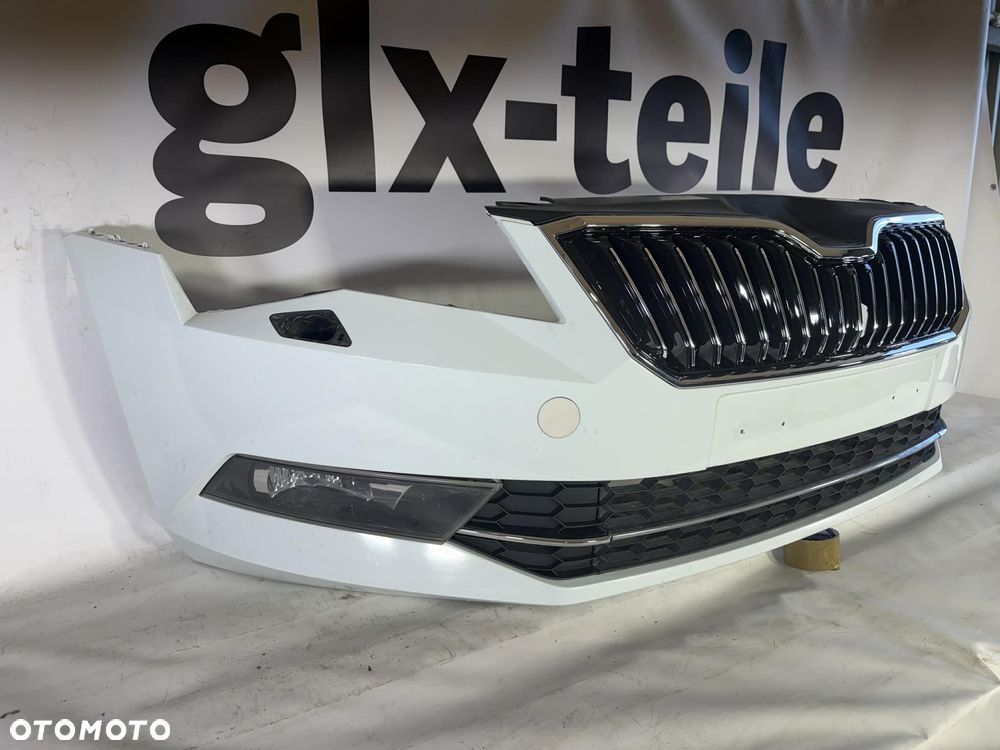 Skoda SuperB III Zderzak Przód Przedni Sprysk LF9E 15-19 3V0807221 - 4