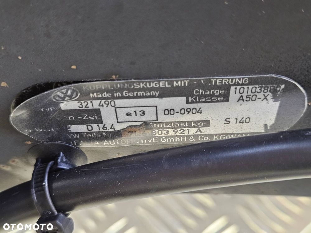 VW TOUAREG 7L 7P 03-18R PORSCHE CAYENNE HAK HOLOWNICZY WESTFALIA KULA BELKA 7L6803921A MODUL STEROWNIK 8E0907383C - 6