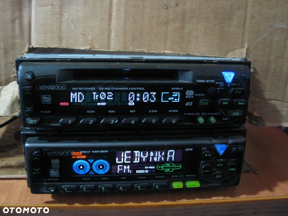 radio radioodtwarzacz minidisc mini disc kenwood KMD-671R KMD-860R - 10